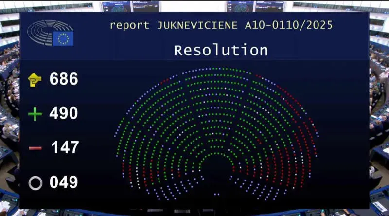 The European Parliament has adopted a resolution on Georgia