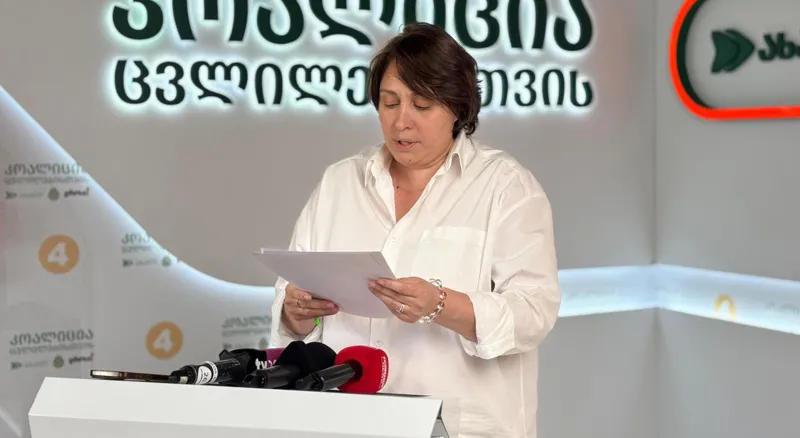 Elene Khoshtaria: 这个决议是欧洲议会听到的格鲁吉亚人民的呼声。