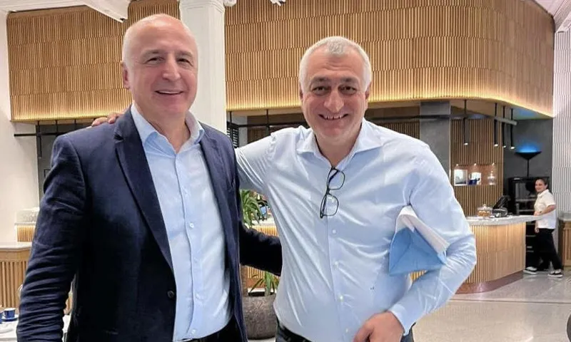 Mamuka Khazaradze to Japaridze: For 35 years, our workrooms were separated by a wall, 30 years in business, and the last 5 years in the party; Even in prison, we are side by side, unable to communicate, yet we continue the fight; Today is your birthday—we will triumph!