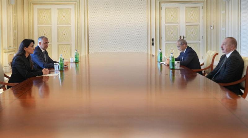Mariam Kvrivishvili met with Ilham Aliyev