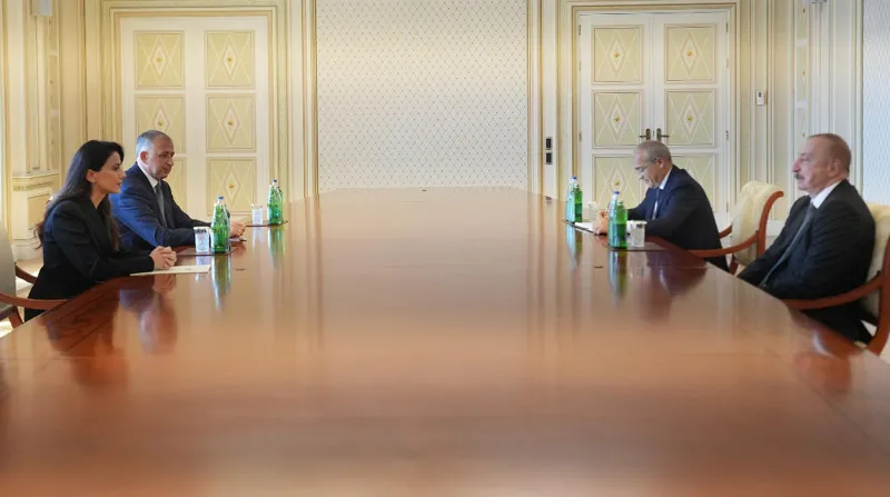 Mariam Kvrivishvili met with Ilham Aliyev