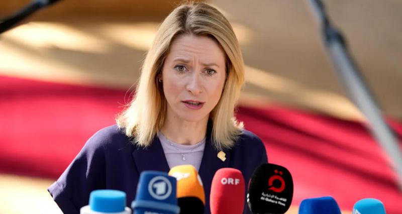 Kaja Kallas 关于格鲁吉亚：我们已经提出了几个措施，在不同的制裁制度下，但是它们不能被采纳，因为不是所有成员国都支持。