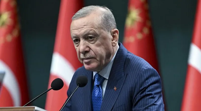 Recep Tayyip Erdoğan issues a statement regarding the crash of the Turkish C130 military aircraft