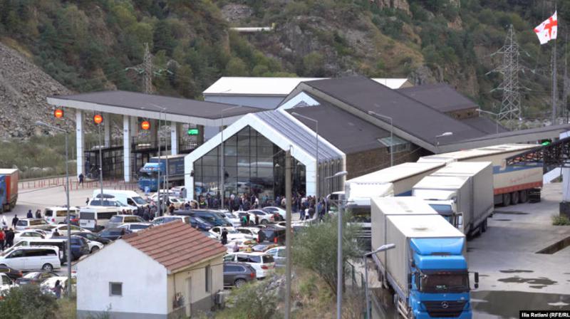 五个乌克兰公民滞留在俄罗斯-格鲁吉亚边境，已经开始绝食抗议。