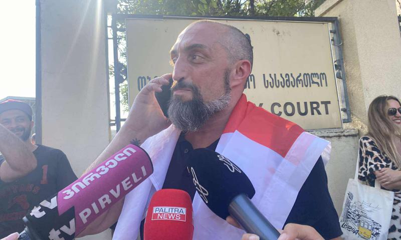 Giorgi Akhobadze: 他们可能会在和我谈话后完善他们的案件“fabrication”，所以如果我再次以同样的指控结束在这里，我们将不得不更努力地战斗——他们本可以做得更好！他们匆忙了，可能是为了制造大规模逮捕的效果。