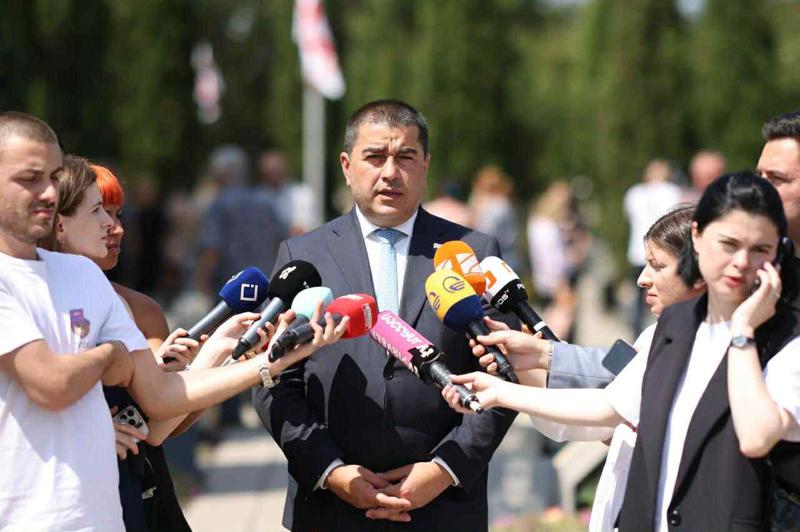 Shalva Papuashvili: 甚至欧盟大使也参与了侵犯我们主权的行径，通过干涉选举。