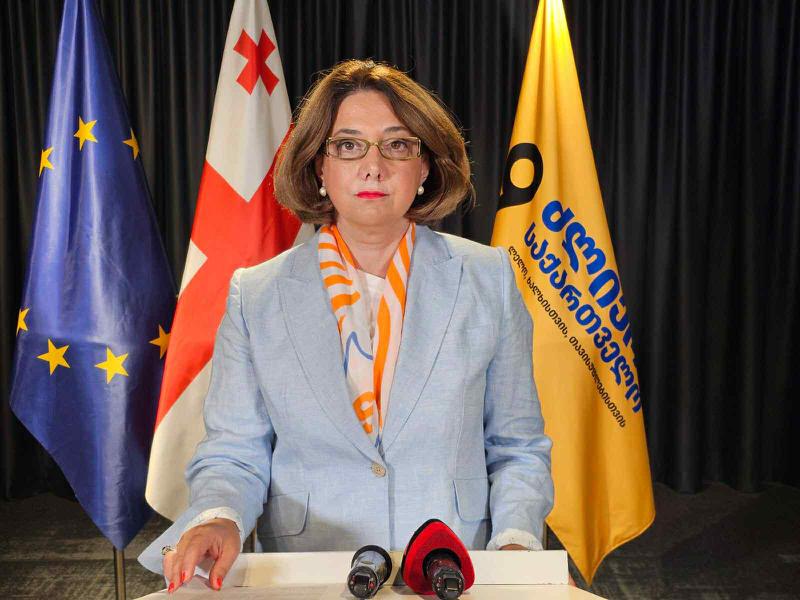 萨洛梅·萨马达什维利：当美国展示战略力量以增加其在该地区的角色时，格鲁吉亚已经失去了战略伙伴关系协议——该协议创造了独特的机遇，这些机遇绕过了格鲁吉亚。