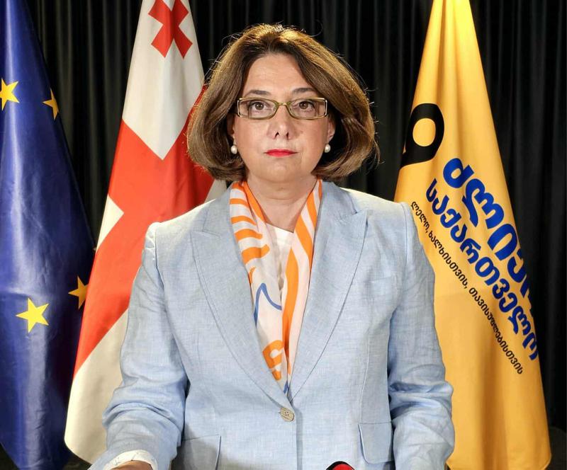 萨洛梅·萨马达什维利：我想问这个非合法政府——暑期休会即将结束，并且欧盟将开始讨论为我们设定的条件是否已得到满足；为了确保这些条件得到履行，已经做了什么？