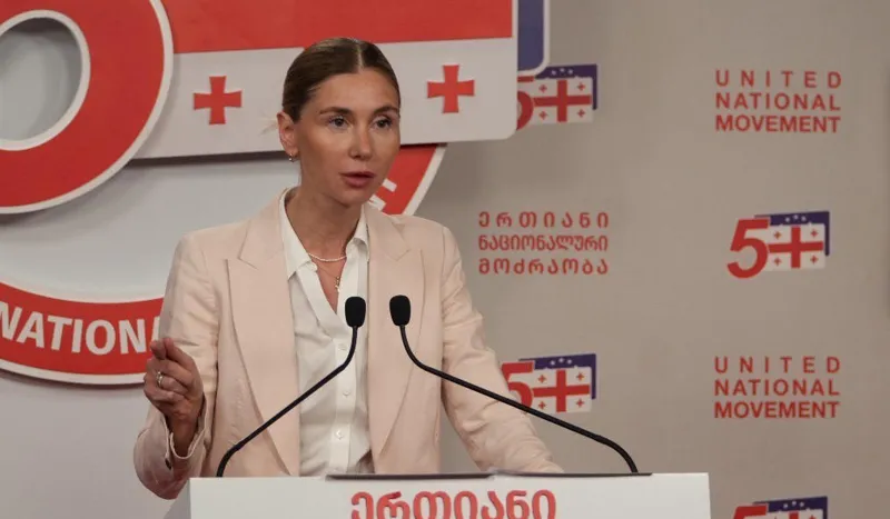 Tina Bokuchava: In the peace process, the guarantor of peace is the West, the European Union, and the United States, but Ivanishvili supports Russia and wants Georgia to end up in the ruins of a weakened Russia