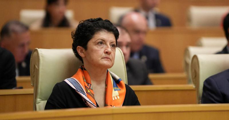 Tea Tsulukiani - Gakharia 要求武装保护来参加委员会，我没有开枪，委员会成员也没有，他需要 用武器从谁那里得到保护？ - 我们做了这么多，我们将这个人驱逐出国，你说的是什么失败？