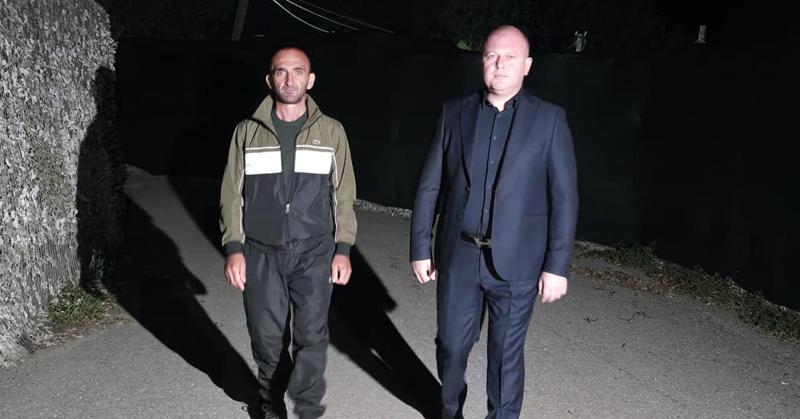 SSS：哈姆雷特·马尔格韦拉什维利在泽莫·赫维蒂村附近被占领部队非法拘留后，已被释放。