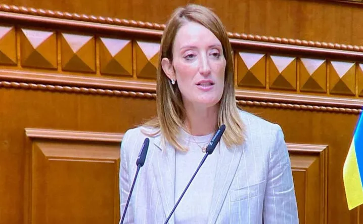 Роберта Метсола - Мы открываем постоянное представительство Европарламента здесь, в Киеве