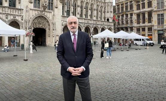 马穆  卡·哈扎拉泽关于科巴希泽和卡拉泽访问布鲁塞尔的声明：让他们改变修辞，因为他们是普京俄罗斯在格鲁吉斯的代理人。