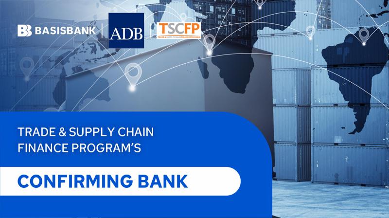 BasiBank 与 ADB 合作，作为确认银行，以支持贸易融资。
