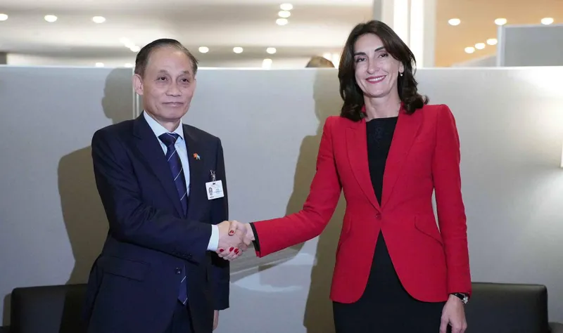 მაკა ბოჭორიშვილმა გაეროს გენერალური ასამბლეის ფარგლებში, ვიეტნამის საგარეო საქმეთა მინისტრის მოვალეობის შემსრულებელთან შეხვედრა გამართა