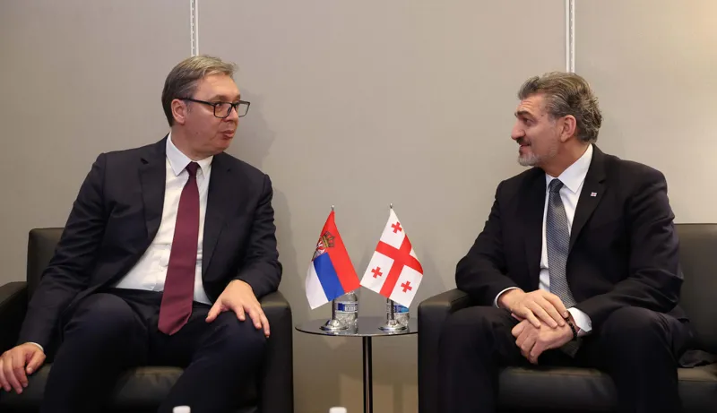 Mikheil Kavelashvili: At the meeting with the President of Serbia, we focused on the challenges facing the two countries and the world - Aleksandar Vučić invited me to Serbia, and I invited him to Georgia
