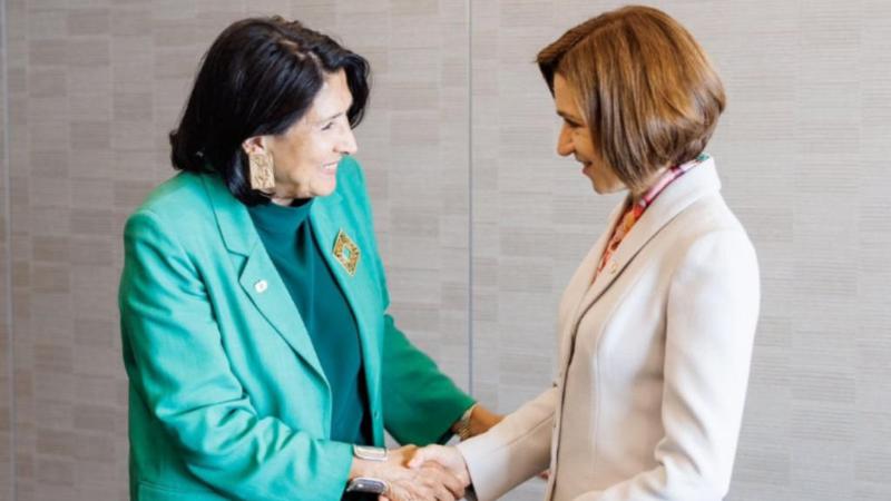 Salome Zurabishvili: 太棒了！Maia Sandu！你的胜利是欧洲最好的消息。