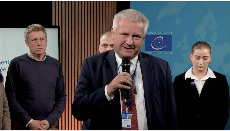 Knut Abraham: 我们现在被迫目睹在格鲁吉亚发生的是欧洲价值观的崩溃，不仅如此，还是整个欧洲文明的崩溃。