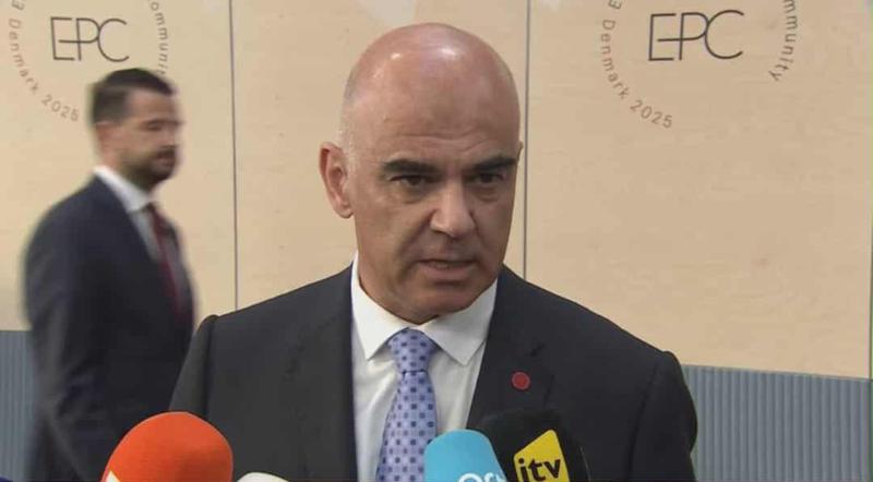 Alain Berset: 我们今天将与格鲁吉亚总理接触