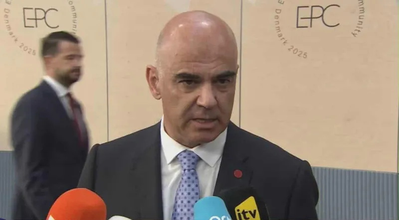 Alain Berset: We will have contact with the Prime Minister of Georgia today