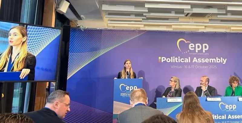 Tina Bokuchava at the EPP Political Assembly: EU member states should not revoke visa-free travel for Georgian citizens - it should only apply to Ivanishvili and his entourage