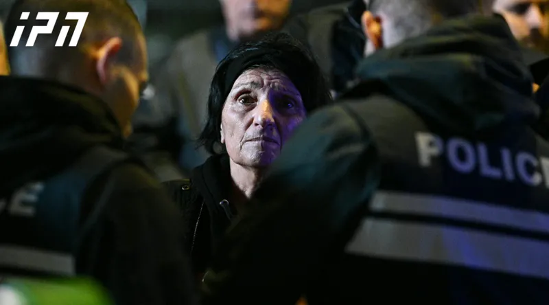 According to available information, police detained several protest participants,. The demonstrators report that among those detained is 71-year-old Aza Chilachava
