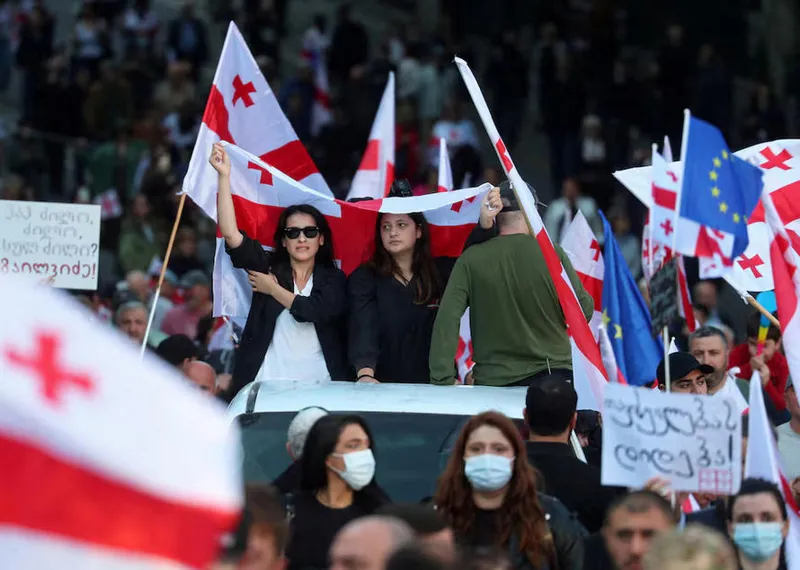 Reuters: Georgia's ruling party appeals to Constitutional Court to ban three largest opposition parties - Georgia is becoming increasingly authoritarian