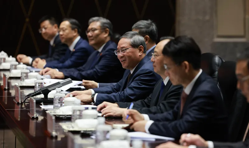 China's Premier: We wish to strengthen strategic communication with Georgia and expand practical cooperation