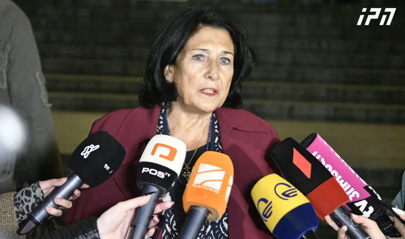 Salome Zurabishvili: Everything that is written in the EU report is solely the responsibility of the Georgian Dream - our movement towards Europe was stopped intentionally, on the instructions of Moscow