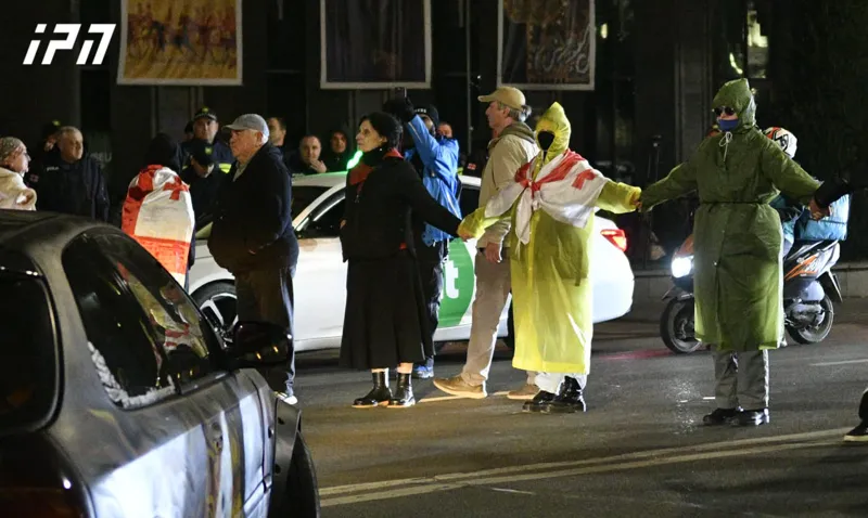 70-year-old Vazha Berishvili, Beka Agulashvili, and Anuka Gamakhurdia sentenced to short administrative detentions for Rustaveli Avenue protest