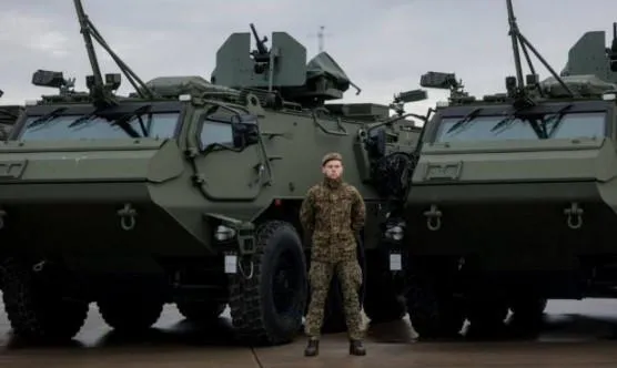 უკრაინამ ლატვიისგან 21 ერთეული Patria-ს ტიპის ჯავშანტრანსპორტიორი მიიღო