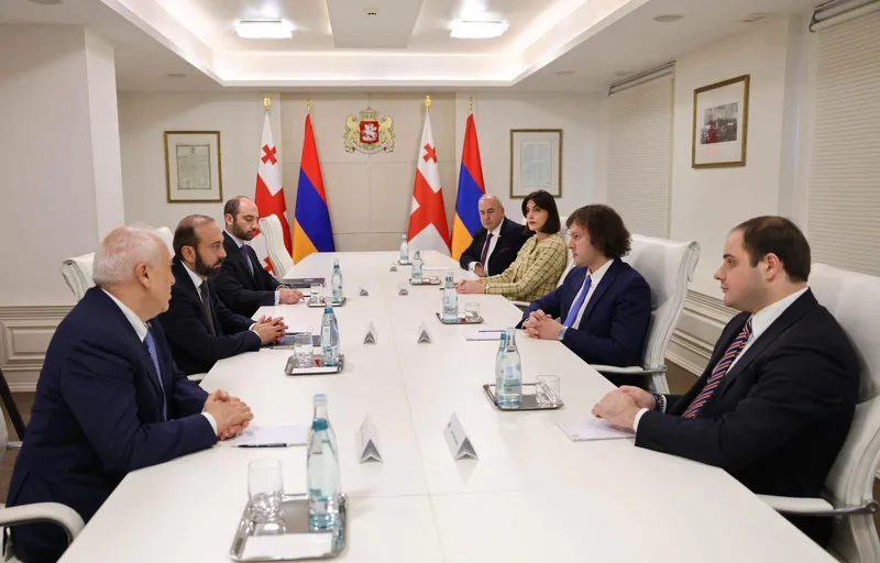 Irakli Kobakhidze: At the meeting with the Foreign Minister of Armenia, we discussed ways to further strengthen Georgian-Armenian relations and reaffirmed our shared vision for a peaceful, stable connected South Caucasus
