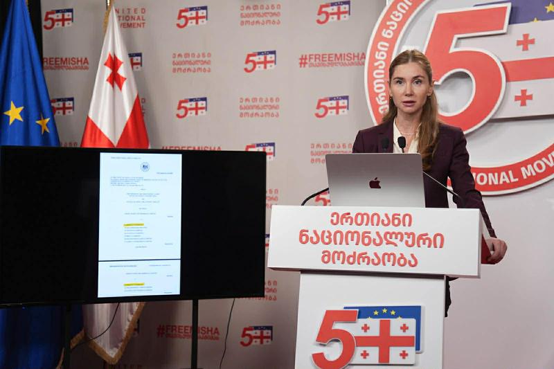 蒂娜·博库查瓦：伊万尼什维利的部下在对他撒谎，他们说如果他抓更多“活人质”，西方可能与他坐下来谈判，并且通过监禁政治对手，他能取回他的十亿美元。