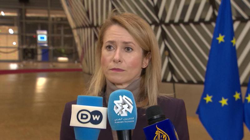 Kaja Kallas - 我们支持格鲁吉亚人民，但不支持格鲁吉亚政府 - 政府正在带领国家走错方向，这条道路不是通往欧盟的