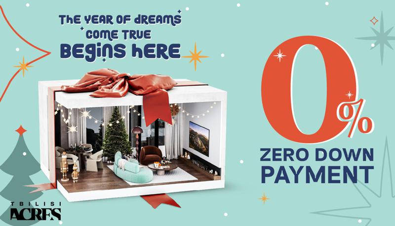 Tbilisi Acres — 新年，新公寓，0%首付