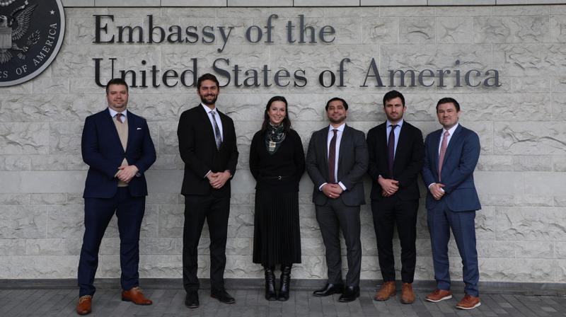 美国大使馆发布有关国会工作人员代表团访问格鲁吉亚的信息