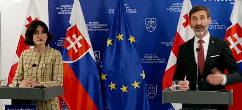 Juraj Blanár：斯洛伐克议会议长将在不久的将来访问格鲁吉亚，首相的访问也已计划。