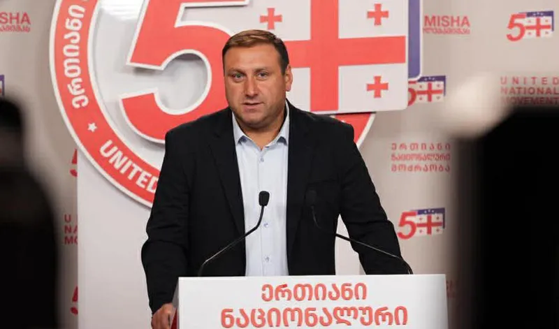 Lasha Parulava: The "National Movement" demands Natia Turnava's resignation and is launching monitoring of sanctions enforcement