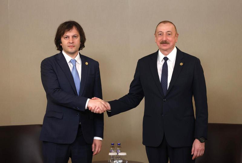 伊拉克利·科巴希泽通过电话与伊尔哈姆·阿利耶夫通话，并表达了对纳希切万无人机袭击的关注。