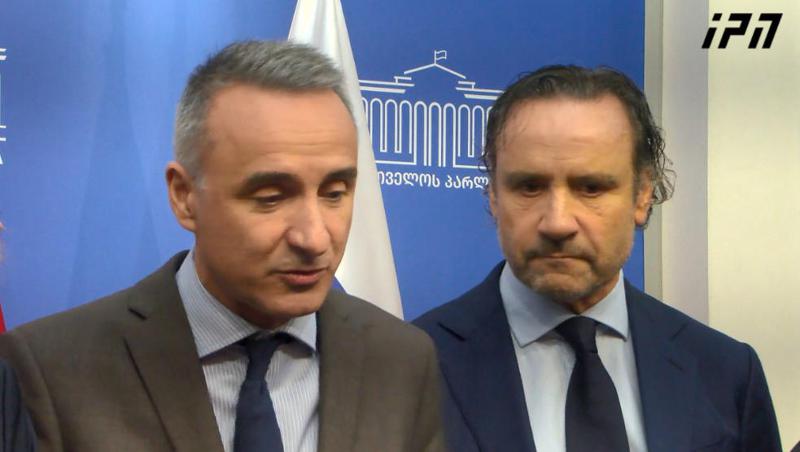 欧安组织议会大会主席 - 我们与格鲁吉亚议会主席举行了一次良好而真诚的会议。