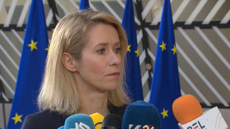 Kaja Kallas: 我们将讨论我们还可以就格鲁吉亚做些什么，因为政府绝对没有朝着正确的方向前进。