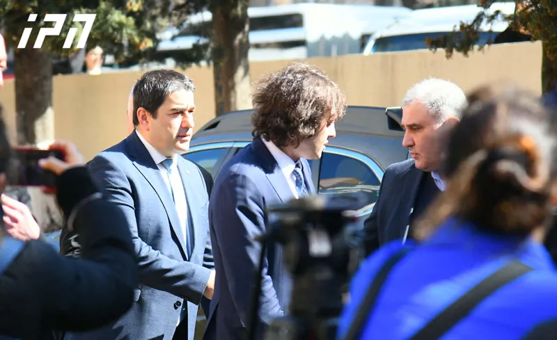 ირაკლი კობახიძე, შალვა პაპუაშვილი და ირაკლი ჩიქოვანი კავკასიის სამედიცინო ცენტრში ჩავიდნენ.