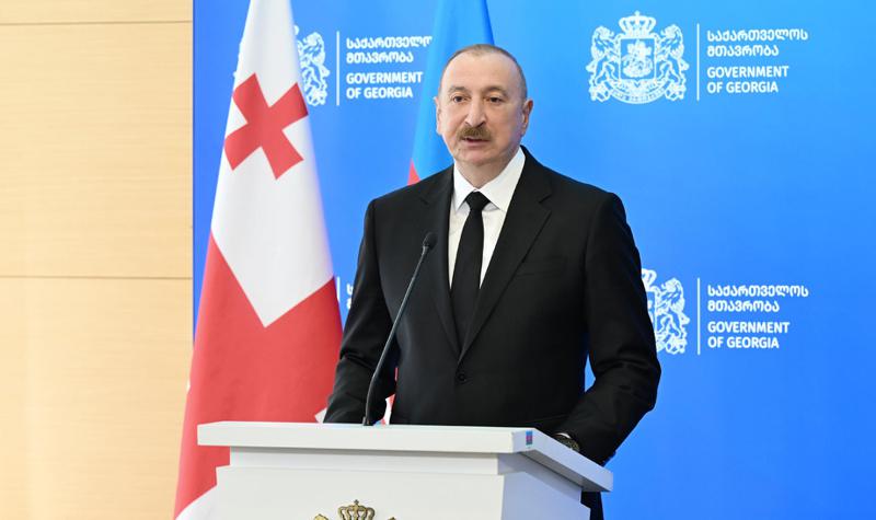 伊利亚姆·阿利耶夫对伊拉克利·科巴赫泽说：格鲁吉亚正在动态发展，它的经济增长非常明显——你们已经在该国为外国投资者，包括阿塞拜疆投资者，创造了有利的投资环境。