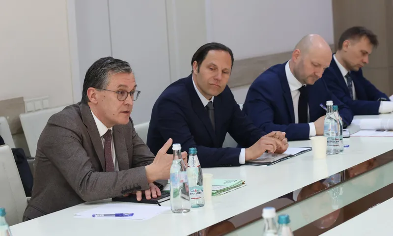 ვაიმარის სამკუთხედის ქვეყნების დელეგაცია არასამთავრობო ორგანიზაციებისა და ოპოზიციის წარმომადგენლებს ხვდება