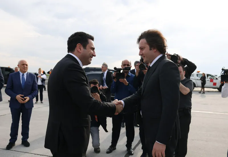 Irakli Kobakhidze arrives in Armenia, where he will participate in 8th Summit of European Political Community