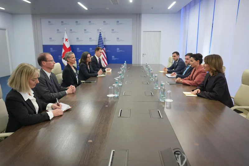 Mariam Kvrivishvili meets with US Deputy Assistant Secretary of State Sonata Coulter