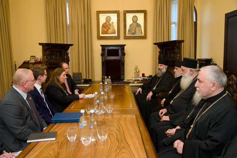 U.S. Embassy in Georgia publishes statement by State Department representatives following meeting with Patriarch Shio III