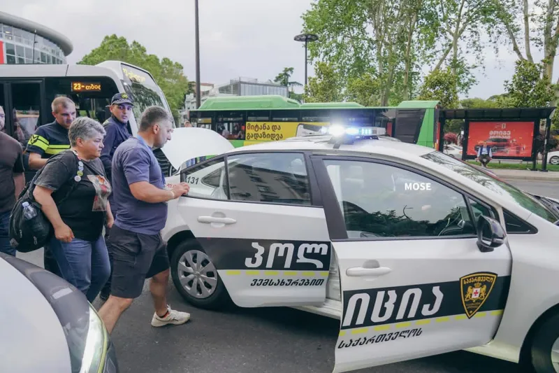According to protest participants, two activists were attacked before the start of the “Saturday March” - the Interior Ministry has launched an investigation