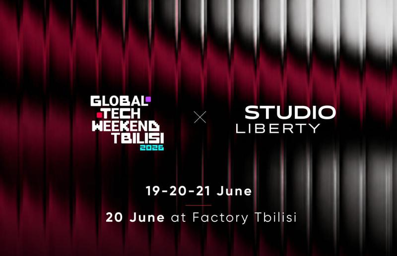 Studio Liberty 是 Global Tech Weekend Tbilisi 2026 的主要合作伙伴