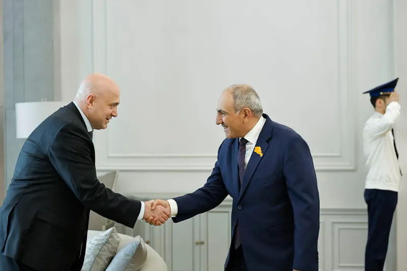 Վրաստանի ներքին գործերի Նախարարը հանդիպել է Նիկոլ Փաշինյանի հետ